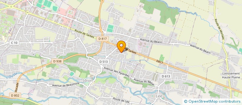 localisation de l'entreprise MONSIEUR DIDIER FOURCADE  IDRON