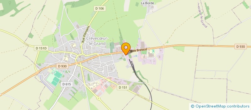 localisation de l'entreprise MONSIEUR DIDIER FOURDRAIN  CREVECUR-LE-GRAND