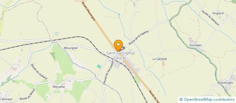 localisation de l'entreprise MONSIEUR DIDIER FOURREAU  SALZUIT