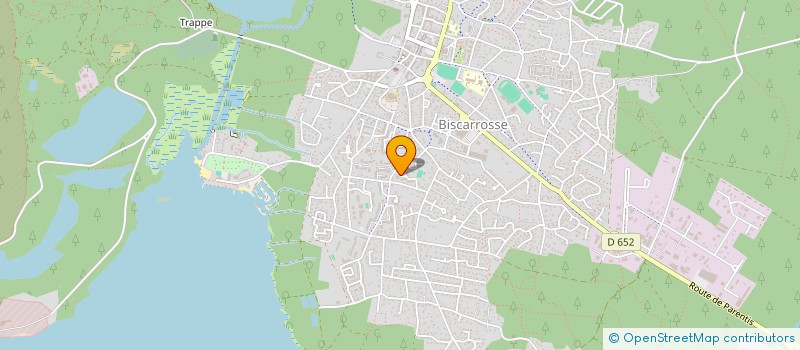 localisation de l'entreprise MONSIEUR DIDIER FRANCOIS  BISCARROSSE