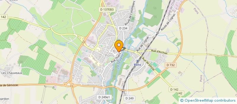 localisation de l'entreprise MONSIEUR DIDIER FRANCOIS  PONS