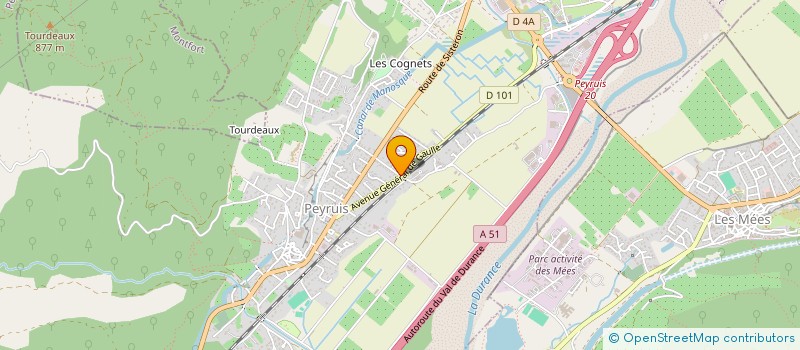 localisation de l'entreprise MONSIEUR DIDIER FUGON  PEYRUIS