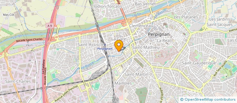 localisation de l'entreprise MONSIEUR DIDIER GABERT  PERPIGNAN