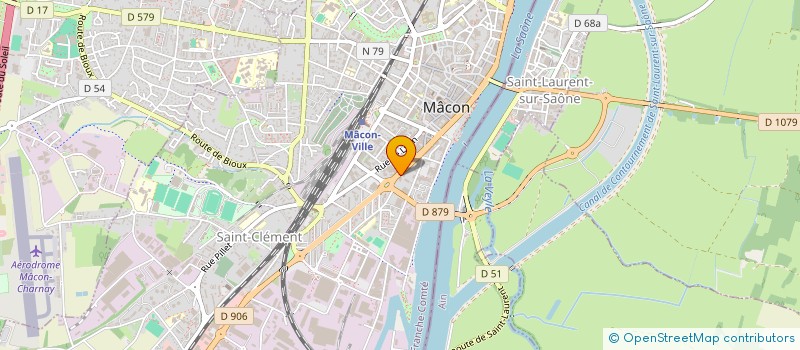localisation de l'entreprise MONSIEUR DIDIER GAGNEPAIN à MACON