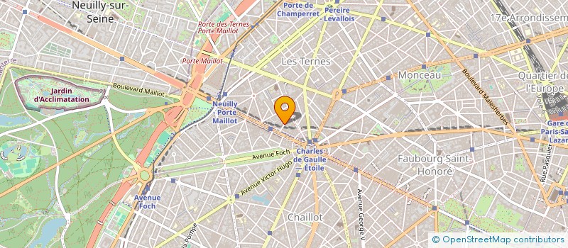 localisation de l'entreprise MONSIEUR DIDIER GAILLARD  PARIS