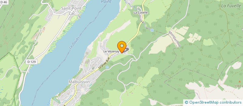 localisation de l'entreprise MONSIEUR DIDIER GAILLARD  MALBUISSON
