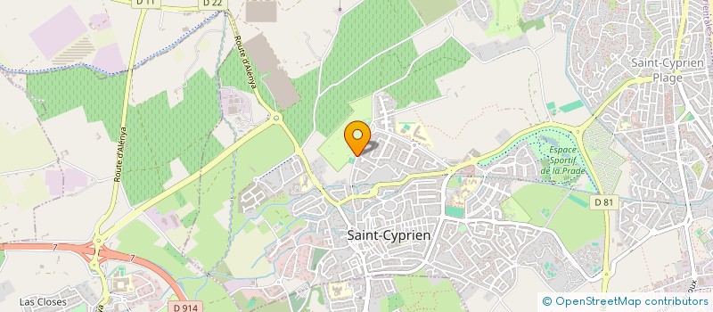 localisation de l'entreprise MONSIEUR DIDIER GAILLARD  SAINT-CYPRIEN