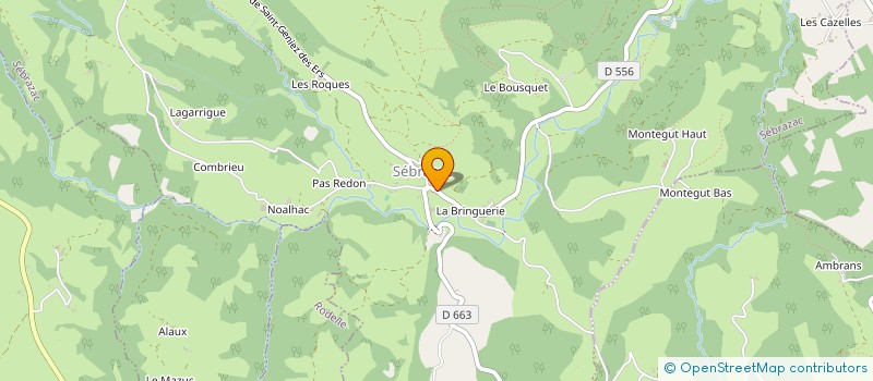 localisation de l'entreprise MONSIEUR DIDIER GALAN  LE NAYRAC