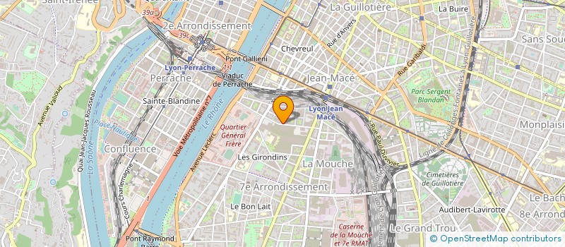 localisation de l'entreprise MONSIEUR DIDIER GALICHET  LYON 7EME