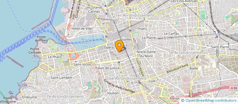 localisation de l'entreprise MONSIEUR DIDIER GALISE  MARSEILLE