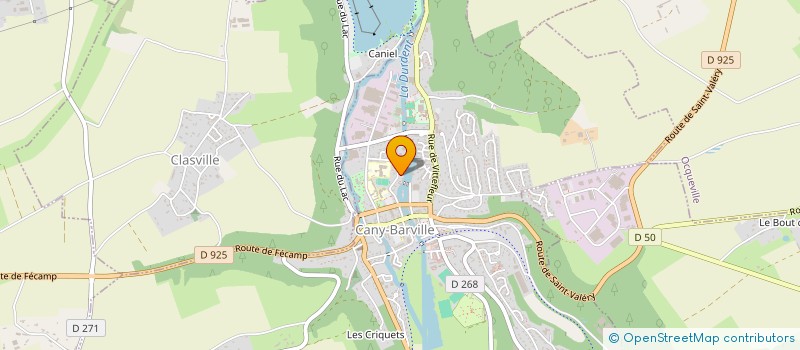 localisation de l'entreprise MONSIEUR DIDIER GALLEZ-JANSSENS  CANY-BARVILLE