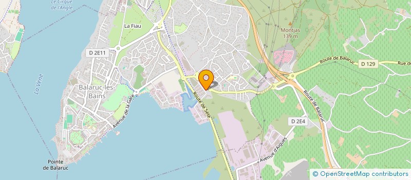 localisation de l'entreprise MONSIEUR DIDIER GARCIA  BALARUC-LES-BAINS