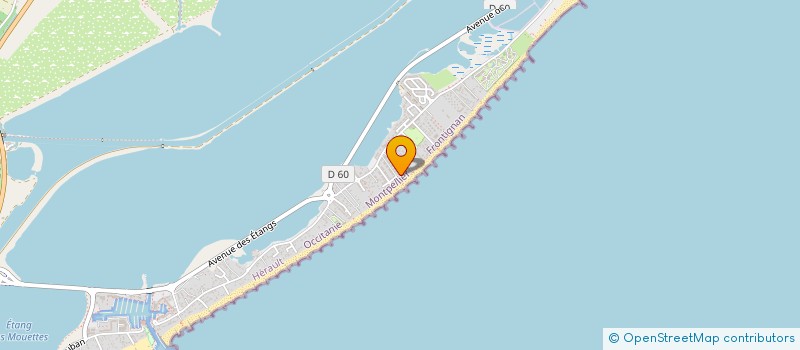 localisation de l'entreprise MONSIEUR DIDIER GARCIA à FRONTIGNAN