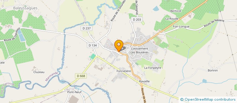 localisation de l'entreprise MONSIEUR DIDIER GARNAUD  DURAS