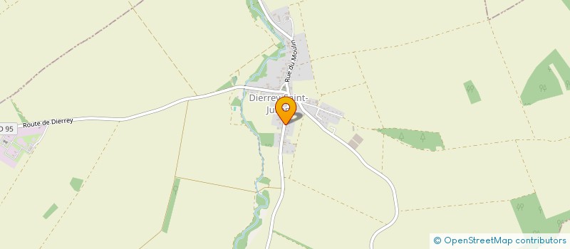 localisation de l'entreprise MONSIEUR DIDIER GARNIER  DIERREY-SAINT-JULIEN