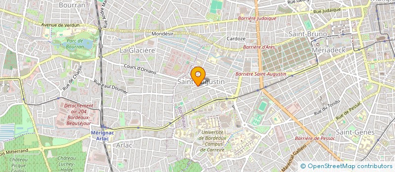 localisation de l'entreprise MONSIEUR DIDIER GARNIER  BORDEAUX