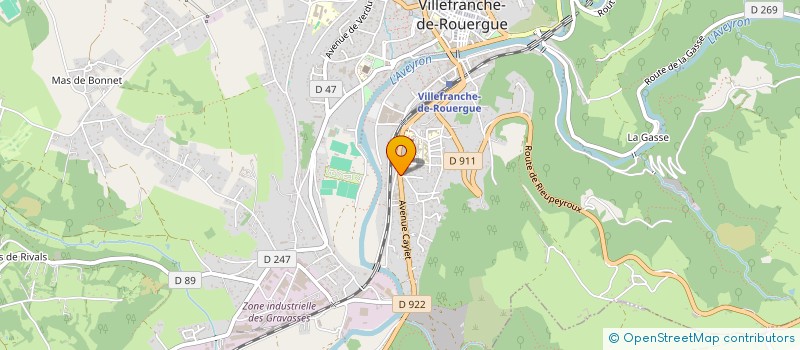 localisation de l'entreprise MONSIEUR DIDIER GASC à VILLEFRANCHE-DE-ROUERGUE