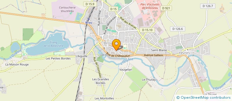 localisation de l'entreprise MONSIEUR DIDIER GASNOT à BROU