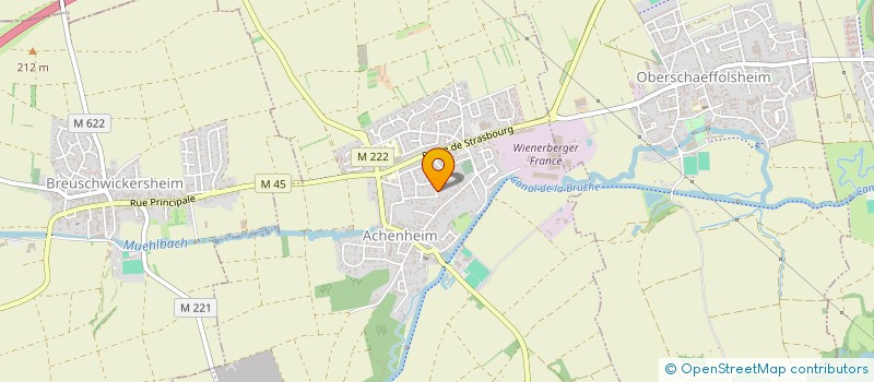 localisation de l'entreprise MONSIEUR DIDIER GASS  HOLTZHEIM