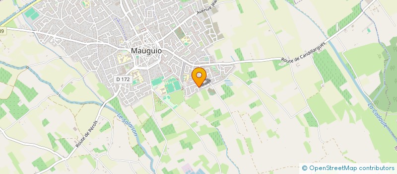 localisation de l'entreprise MONSIEUR DIDIER GASSIES  MAUGUIO