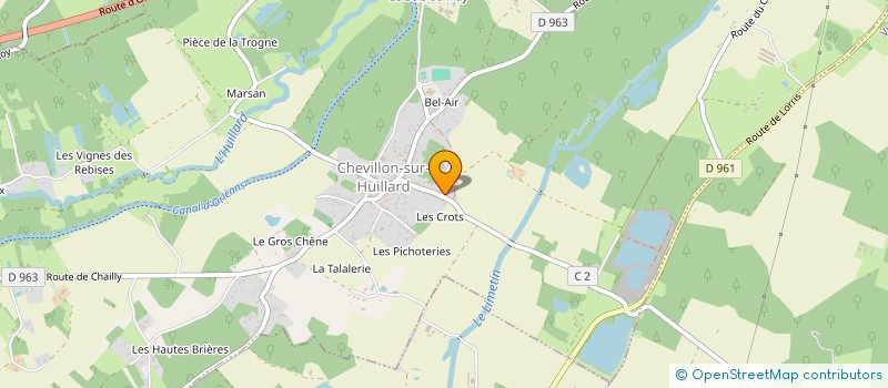 localisation de l'entreprise MONSIEUR DIDIER GAUTIER à CHEVILLON-SUR-HUILLARD