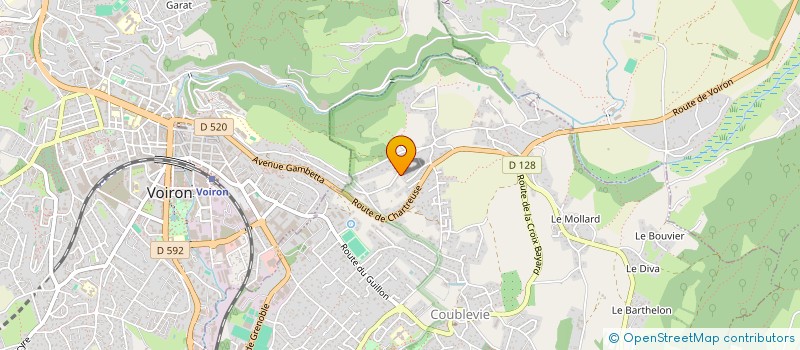 localisation de l'entreprise MONSIEUR DIDIER GAVIGNIAUX  COUBLEVIE