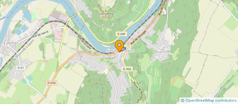 localisation de l'entreprise MONSIEUR DIDIER GEANT  SIERCK-LES-BAINS