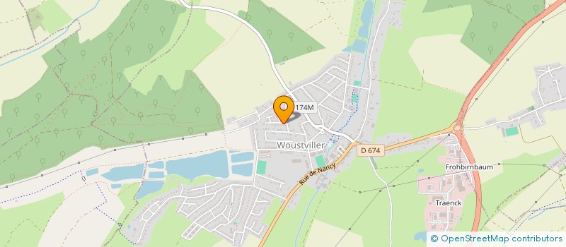 localisation de l'entreprise MONSIEUR DIDIER GEISKOPP  WOUSTVILLER