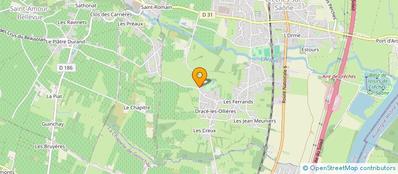 localisation de l'entreprise MONSIEUR DIDIER GENEVOIS à CRECHES-SUR-SAONE