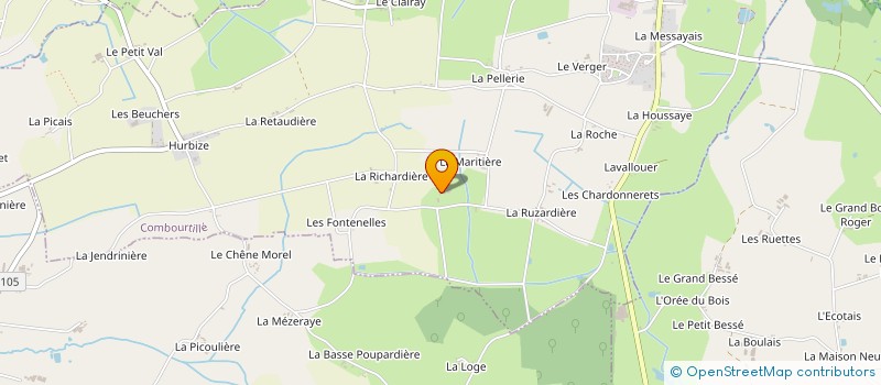 localisation de l'entreprise MONSIEUR DIDIER GEORGEAULT  COMBOURTILLE