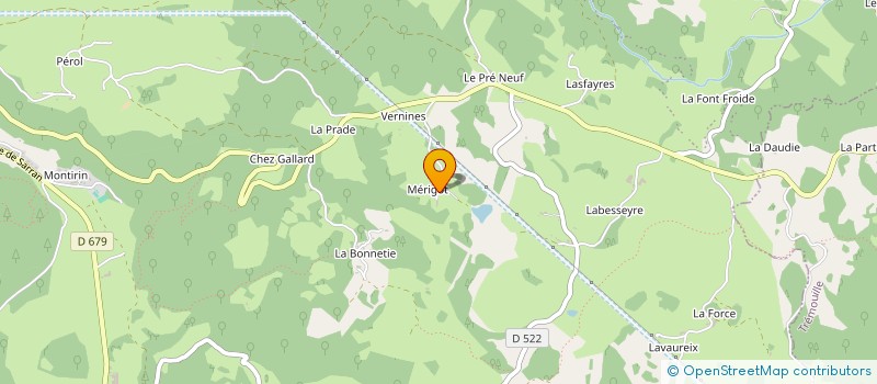 localisation de l'entreprise MONSIEUR DIDIER GERARD à CHAMPS-SUR-TARENTAINE-MARCHAL