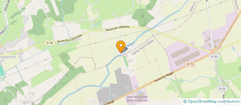 localisation de l'entreprise MONSIEUR DIDIER GERMAIN  SAINT-JUST-CHALEYSSIN