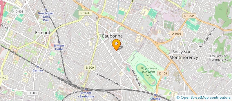 localisation de l'entreprise MONSIEUR DIDIER GERMOND à EAUBONNE