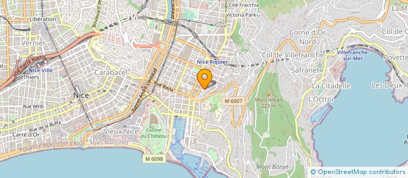 localisation de l'entreprise MONSIEUR DIDIER GERVAIS à NICE
