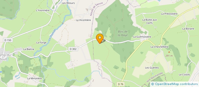 localisation de l'entreprise MONSIEUR DIDIER GESBERT à VIRE-NORMANDIE