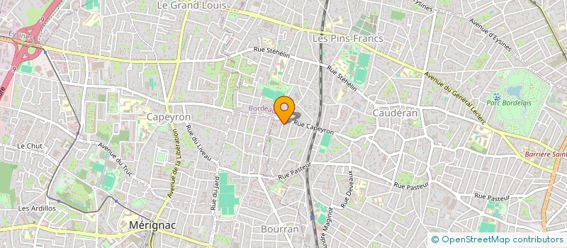 localisation de l'entreprise MONSIEUR DIDIER GEVENSAN  BORDEAUX