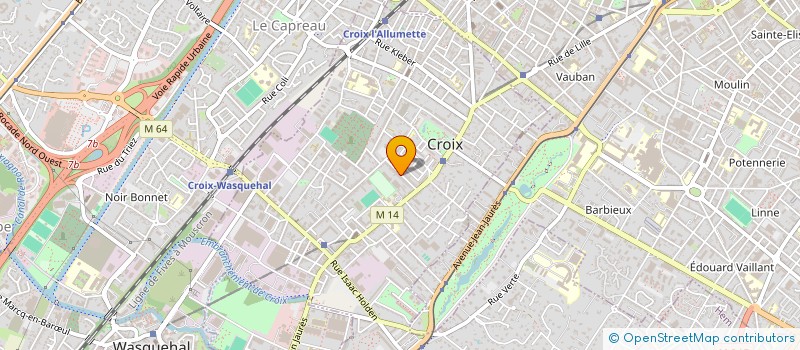 localisation de l'entreprise MONSIEUR DIDIER GILLIERS à CROIX
