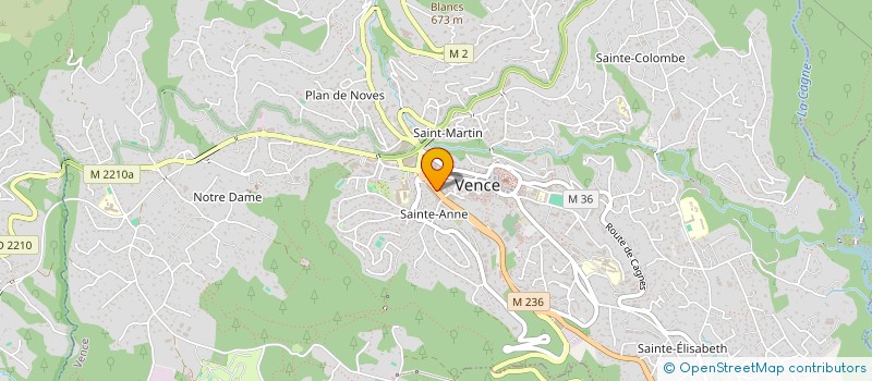 localisation de l'entreprise MONSIEUR DIDIER GINESTE à VENCE