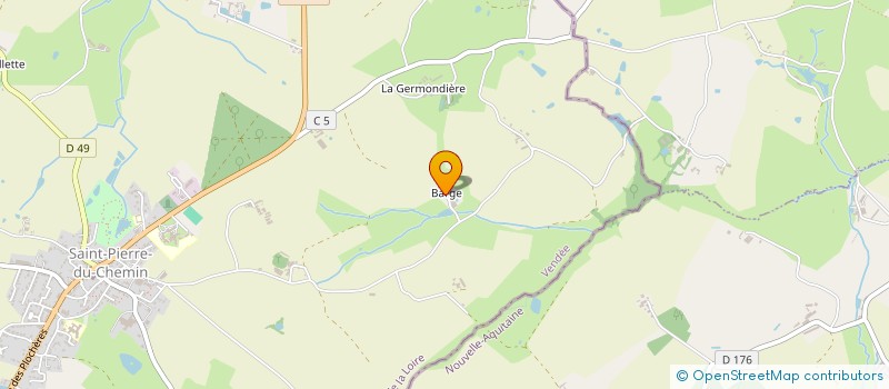 localisation de l'entreprise MONSIEUR DIDIER GIRARD  SAINT-PIERRE-DU-CHEMIN