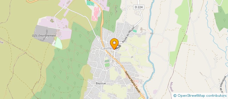 localisation de l'entreprise MONSIEUR DIDIER GIRARDOT  LAVILLEDIEU