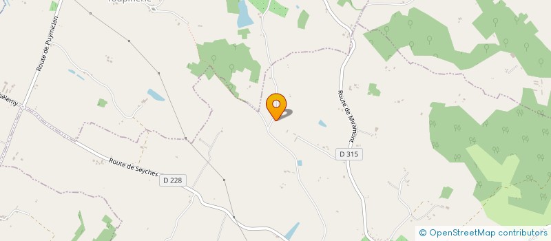 localisation de l'entreprise MONSIEUR DIDIER GIRAUDEAU  SAINT BARTHELEMY D'AGENAIS