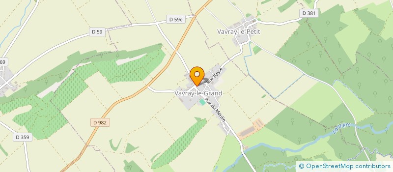 localisation de l'entreprise MONSIEUR DIDIER GIRONDE  VAVRAY-LE-GRAND