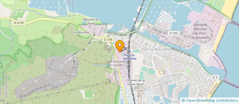 localisation de l'entreprise MONSIEUR DIDIER GOETZ  PORT-LA-NOUVELLE