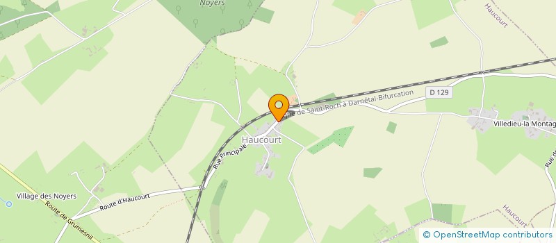 localisation de l'entreprise MONSIEUR DIDIER GOMME  HAUCOURT