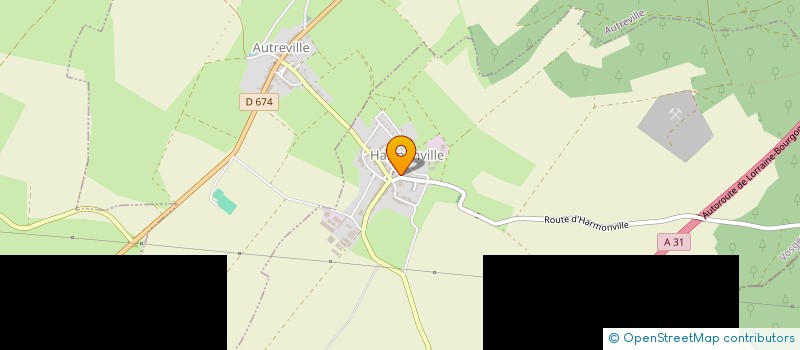 localisation de l'entreprise MONSIEUR DIDIER GOTTE  HARMONVILLE