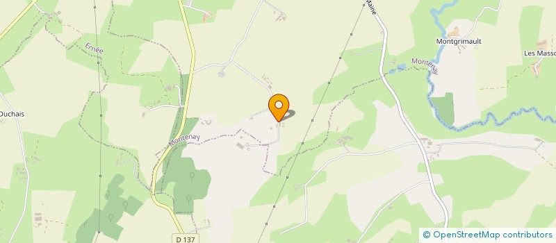 localisation de l'entreprise MONSIEUR DIDIER GOUGEON  MONTENAY