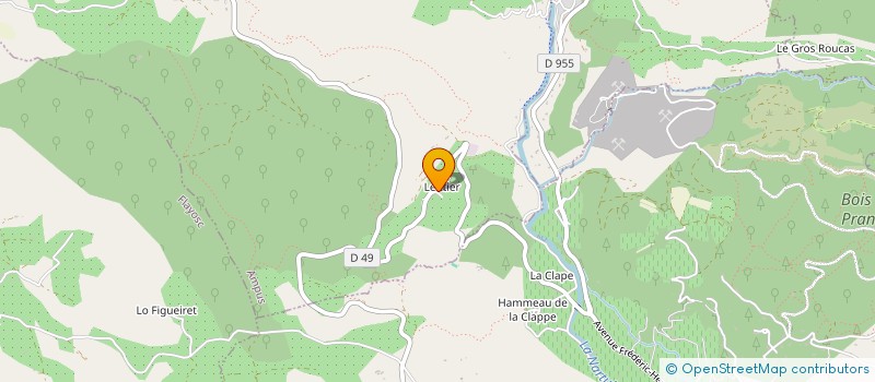 localisation de l'entreprise MONSIEUR DIDIER GOUILLET  AMPUS