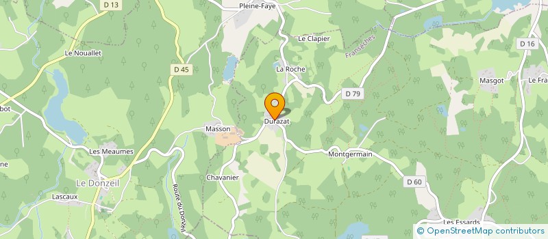 localisation de l'entreprise MONSIEUR DIDIER GOUMY à FRANSECHES