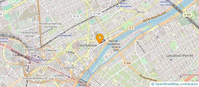 localisation de l'entreprise MONSIEUR DIDIER GOUPANDE à COURBEVOIE