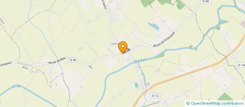 localisation de l'entreprise MONSIEUR DIDIER GOUT  LEMPAUT